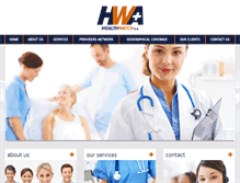 Tablet Screenshot of healthwatch-sa.com